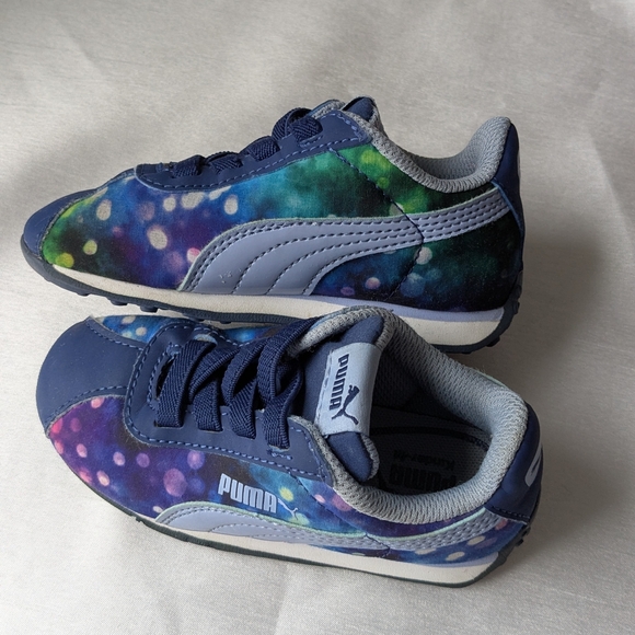 Puma Kids' Blue Sneakers - Picture 6 of 7